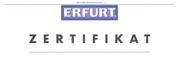 Zertifikat - Praxis-Training - ERFURT-Produkte